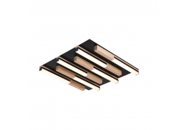 LED Осветително тяло за таван ELIOT MX4980-6S-3BMT 26W 3000K черен/дърво