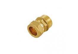 Медна връзка Ф28х1 мъжка компресионна