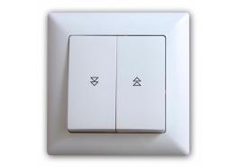 Ключ за щори Visage бял