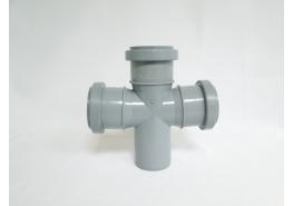 ПВЦ разклонител двоен ф50/ф50/ф50/87