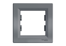 Рамка единична Asfora стомана