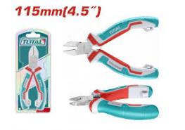 Клещи мини резачки 115мм Total