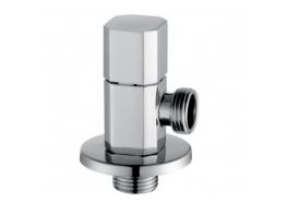 Кран сферичен ъглов 1/2"-1/2" квадратна ръкохватка