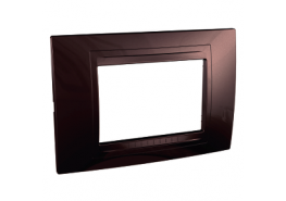 Рамка 3 модула Unica теракота