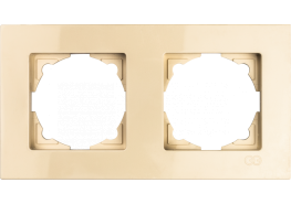Рамка двойна Егона крем