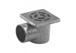 Сифон рогов &Oslash;50 квадрат шагрен 85ммх85мм