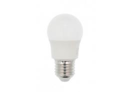 LED лампа сфера 7W E27 2700k