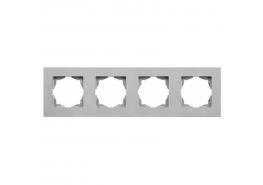 Рамка Егона четворна сива
