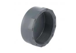 ПВЦ Тапа с външна резба 4" 