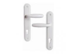 Дръжка секретна бяла   90мм Мирела 2 комплект