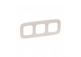 Рамка тройна крем Valena Allure