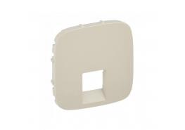 Лицев панел компютърна розетка  крем