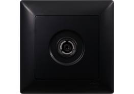 Контакт за TV Visage черен