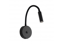 Аплик с USB порт LAGOS 10200 1xG9 черен