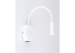 Аплик с USB порт LAGOS 10202 1xG9 бял