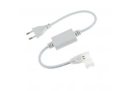 Захранващ кабел+тапа+конектор 220V