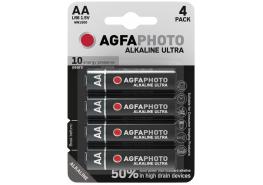 Батерии AGFA PHOTO Алкални ULTRA LR06 1.5V 4бр