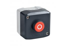 Бутониера за управление с 1 бутон 1NC червен