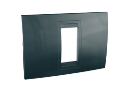 Рамка 1 модул Unica Allegro графит