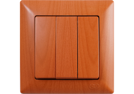 Ключ троен Visage светъл махагон