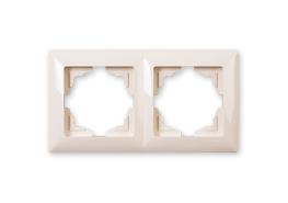 Рамка двойна хоризонтална Visage крем