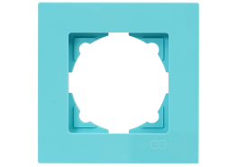 Рамка единична Eqona тюркоаз