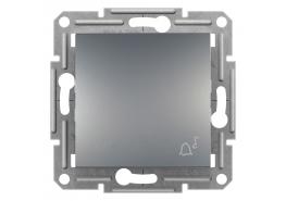 Бутон със символ звънец Asfora стомана