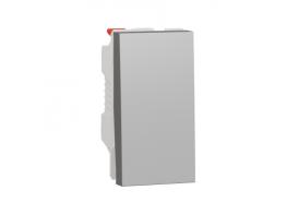 Девиаторен ключ 10А 1 модулен алуминий NU310330