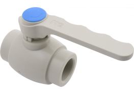 Полипропилен сферичен кран ф75