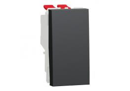 Кръстат ключ 10А 1 модулен антрацит NU310554