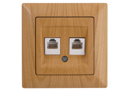 Контакт за телефон двоен Visage круша