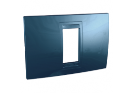 Рамка 1 модул Unica Allegro ледено син