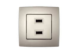 CITY USB ДВОЕН КОНТАКТ ШАМПАНСКО, МЕТАЛИК