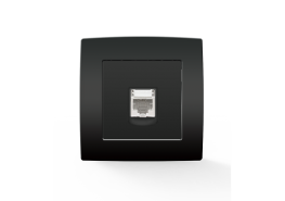 CITY КОМПЮТЪРЕН КОНТАКТ RJ45 CAT6E АНТРАЦИТ