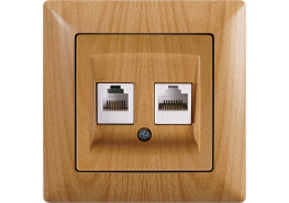 Контакт за компютър+телефон Visage круша