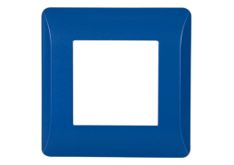 Рамка единична синя SPLENDOR