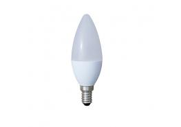 LED свещ   8W E14 6400K бяла светлина