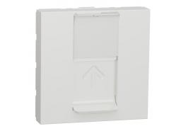 Компютърна розетка RJ45 cat. 5 UTP 2 модулна бял NU341118