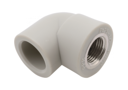 Полипропилен коляно ф32-1" с вътрешна резба