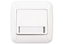 Ключ звънчев светещ Fantasy бял