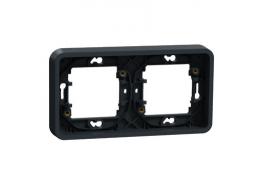 Mureva двойна хоризонтална рамка за скрит монтаж,антрацит MUR34101