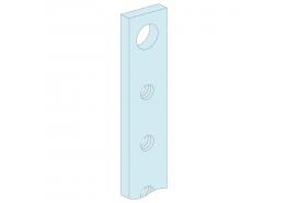 Медна шина с резби 250А/1м LVS04162