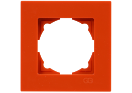 Рамка единична Eqona оранжева