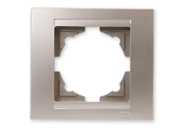 Рамка единична Visage бежова