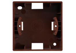 Кутия открит монтаж Visage тъмен махагон