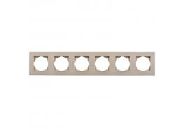 Рамка Егона шестица бежова