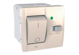 Ключ 16A с вградена дефектно токова защита 10mA MGU3.612.25