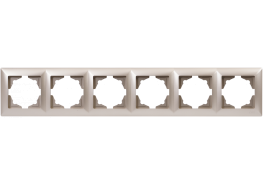 Рамка шесторна Visage бежова