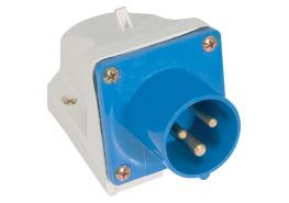 Щепсел неподвижен HT-513 16A 1P+N+E 230V IP44