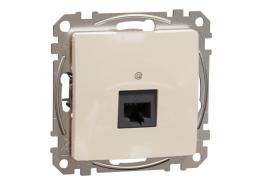 Компютърна розетка CAT 5E UTP Sedna RJ45 крем SDD112451